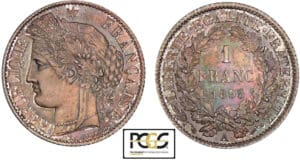 1 franc Cérès 1895 A (Paris)