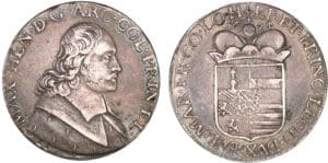 Principauté de Liège - Maximilien Henri de Bavière - Patagon 1674 (Liège).