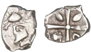 Tectosages - Drachme à la tête cubiste (121-52 av. J.-C.)