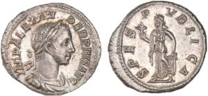 Alexandre Sévère - Denier (232, Rome) - L'Espérance