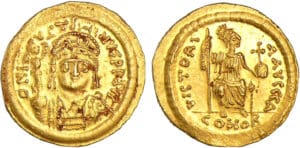 Justin II - Solidus (565-578, Constantinople)