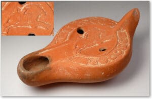 Byzance - Lampe à huile - VIème-XIXème siècle ap. J.-C.