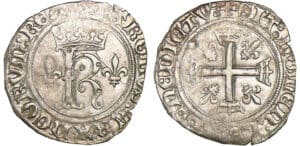Charles VIII (1483-1498) - Karolus ou dizain - Paris