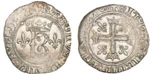 Charles VIII (1483-1498) - Karolus ou dizain - Paris