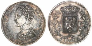 5 francs Henri V Comte de Chambord 1831