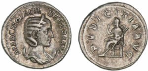 Otacilie - Antoninien (244-245, Rome) - La Pudeur