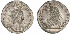 Gallien - Antoninien (257-258, Lyon) - La Victoire