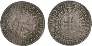 Hollande - Est Frise - Geldre (Guelders) - Eduard - Double lion heaumé
