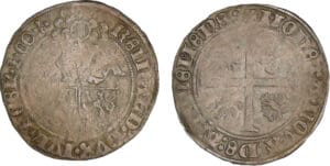 Hollande - Est Frise - Geldre (Guelders) - Renaud IV - Double gros