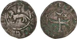Bretagne - Jean V - Double denier (Morlaix)