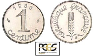 1 centime Epi - 1983