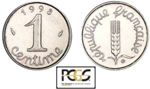 1 centime Epi - 1993