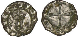 Navarre - Charles d'Aragon - Denier au K