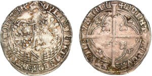 Hainaut - Guillaume IV - Gros d'argent