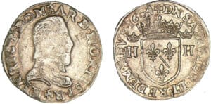 Dombes - Henri II de Montpensier - Teston 1604 (Trévoux)