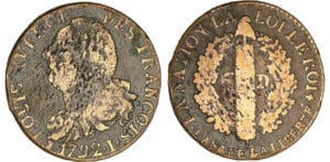 6 deniers type FRANCOIS - 1792 I (Limoges)