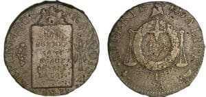Sol à la balance non daté (1794) - An II I (Limoges)