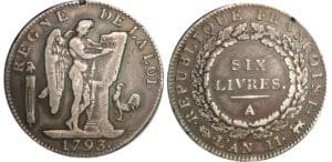 Ecu de 6 livres FRANCOISE - 1793 A (Paris)