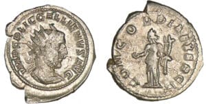 Gallien - Antoninien (253-255, Rome) - La Concorde