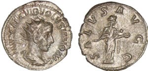 Volusien - Antoninien (252, Milan) - La Santé