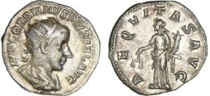 Gordien III - Antoninien (240, Rome) - L'Equité