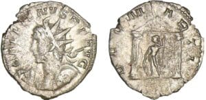 Gallien - Antoninien (259-60, Cologne) - Temple