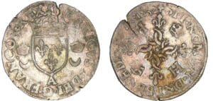 Henri II - Douzain aux croissants - 1552 A (Paris)