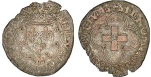 Henri II - Douzain à la croisette - M (Toulouse)