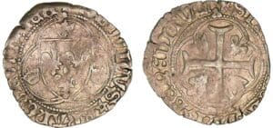 Louis XI - Blanc à la couronne - Lyon