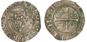 Charles VI - Blanc guénar - 4ème émission - Tours