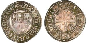 Charles VI - Blanc guénar - 2ème émission - Poitiers