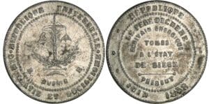 Médaille politique 1848 - Conséquences des journées de juin