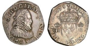 Henri III - Teston - 3ème type - 1575 A (Paris)