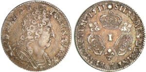 Louis XIV - 1/10 écu aux 3 couronnes - 1711 I (Limoges)