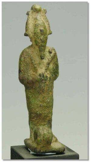 Egypte - Statuette d'Osiris en bronze - 663-332 av. J.-C.