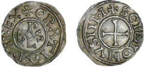 Charles II le Chauve (840-877) - Denier (Saint-Denis)