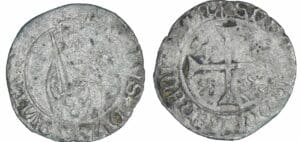 Aquitaine - Charles de France - Double hardi (Bordeaux)