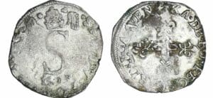 Comtat venaissin -  Sixte V - Six blanc (Avignon)