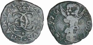 Savoie - Charles Emmanuel Ier - Demi soldo - 1597 G (Chambéry)