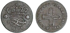 Italie - Vittorio Amedeo III - 2 denari 1781 (Turin)