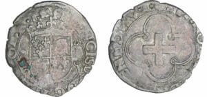 François 1er - Douzain du Dauphiné à la croisette - Grenoble