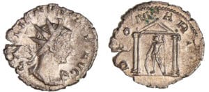 Gallien - Antoninien (259-260, Cologne) - Temple