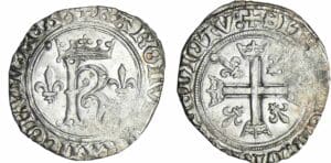 Charles VIII - Karolus ou dizain - Paris