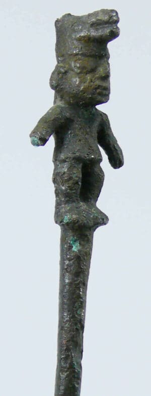 Précolombien - Pérou Chancay - Spatule en bronze - 800-1500