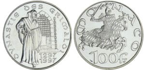 Monaco - Rainier III - 100 francs 1997