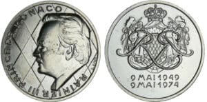 Monaco - Rainier III - Médaille (1974)