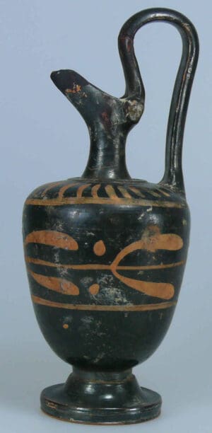 Grèce - Italie du sud - Oenoché en terre cuite - 4ème siècle av. J.-C.