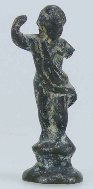 Romain - Statutte en bronze - 3ème-4ème siècle
