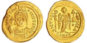 Justinien 1er - Solidus (527-563, Constantinople) Justinien 1er - Solidus (527-563, Constantinople)