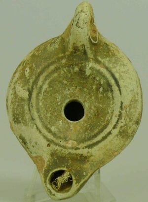 Romain - Lampe à huile en terre cuite - 2ème-3ème siècle Romain - Lampe à huile en terre cuite - 2ème-3ème siècle